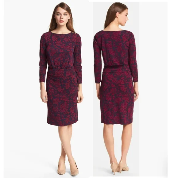 TORY BURCH | 'etta' print blouson dress - Picture 2 of 7